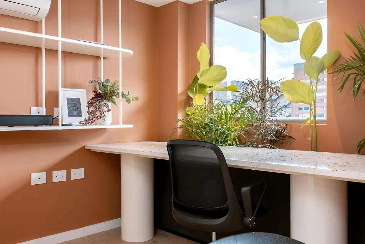 Appartement Magnifico Apartamento De 2 Habitaciones Con Ac Y Vistas En El Poblado Medellín Colombia