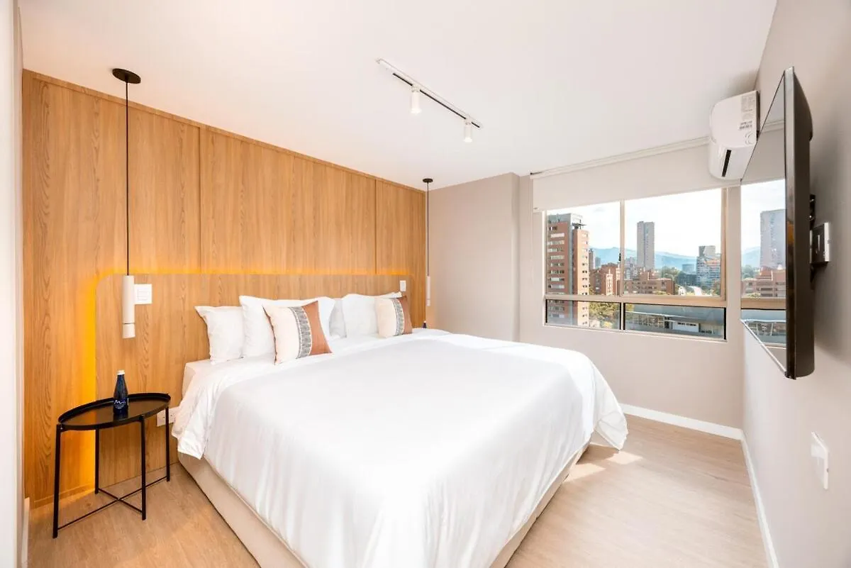 Magnifico Apartamento De 2 Habitaciones Con Ac Y Vistas En El Poblado Medellin Colombia