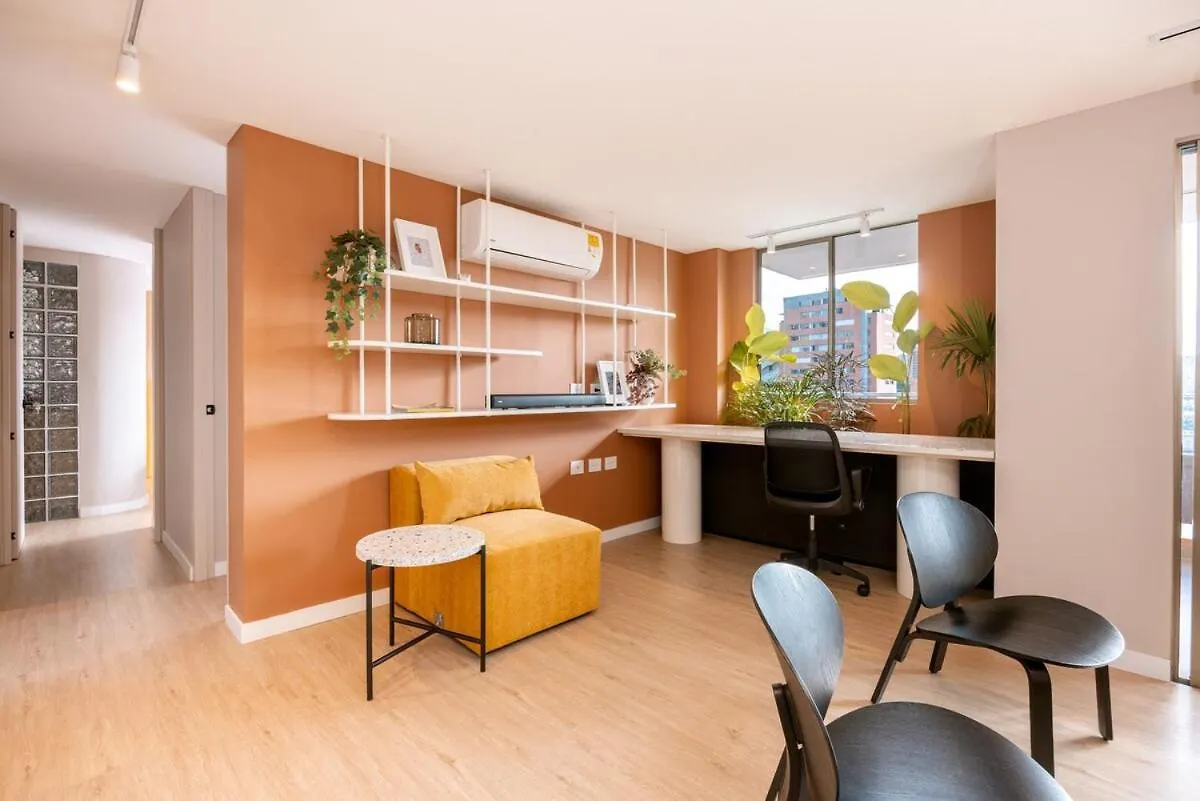 Appartement Magnifico Apartamento De 2 Habitaciones Con Ac Y Vistas En El Poblado Medellín Colombia